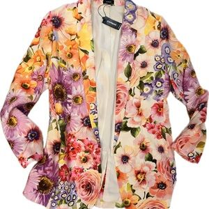 Express Spring Floral tailored Blazer
